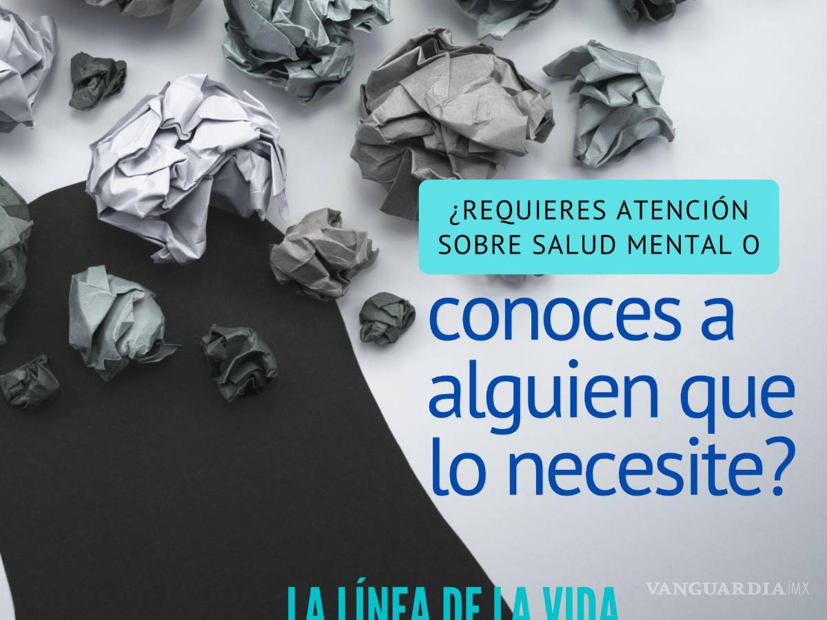 $!Si te sientes triste regularmente, o el Síndrome del Domingo te abruma, no dudes en llamar a la Línea de la Vida.