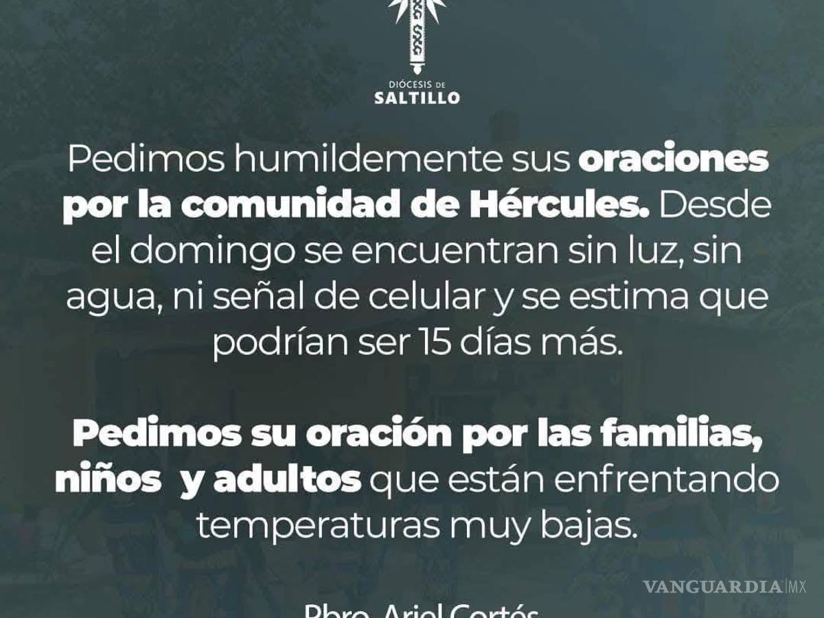 $!Religioso da a conocer la situación apremiante que viven en Hércules.