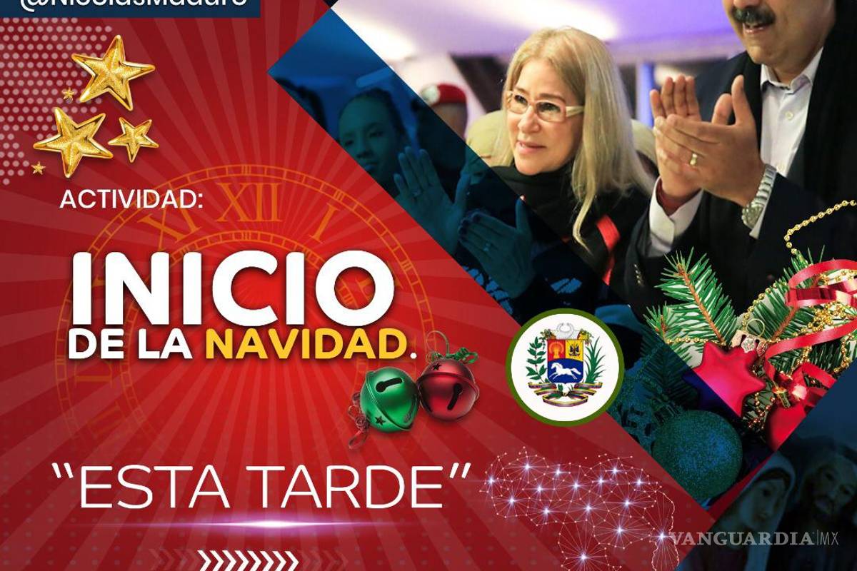 Llegó la Navidad a Venezuela... Nicolás Maduro 'adelanta' la fecha