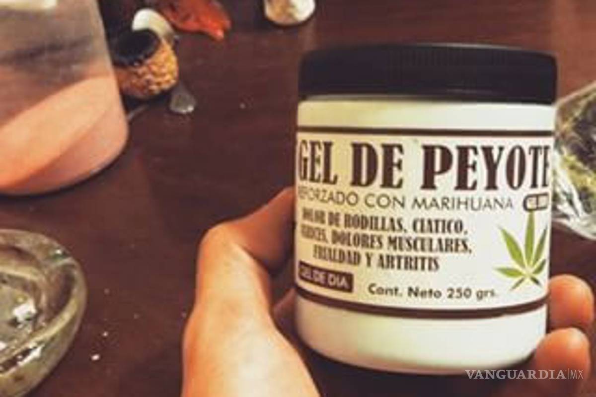 Ofrecen gel de peyote y mariguana en tiendas, también en internet