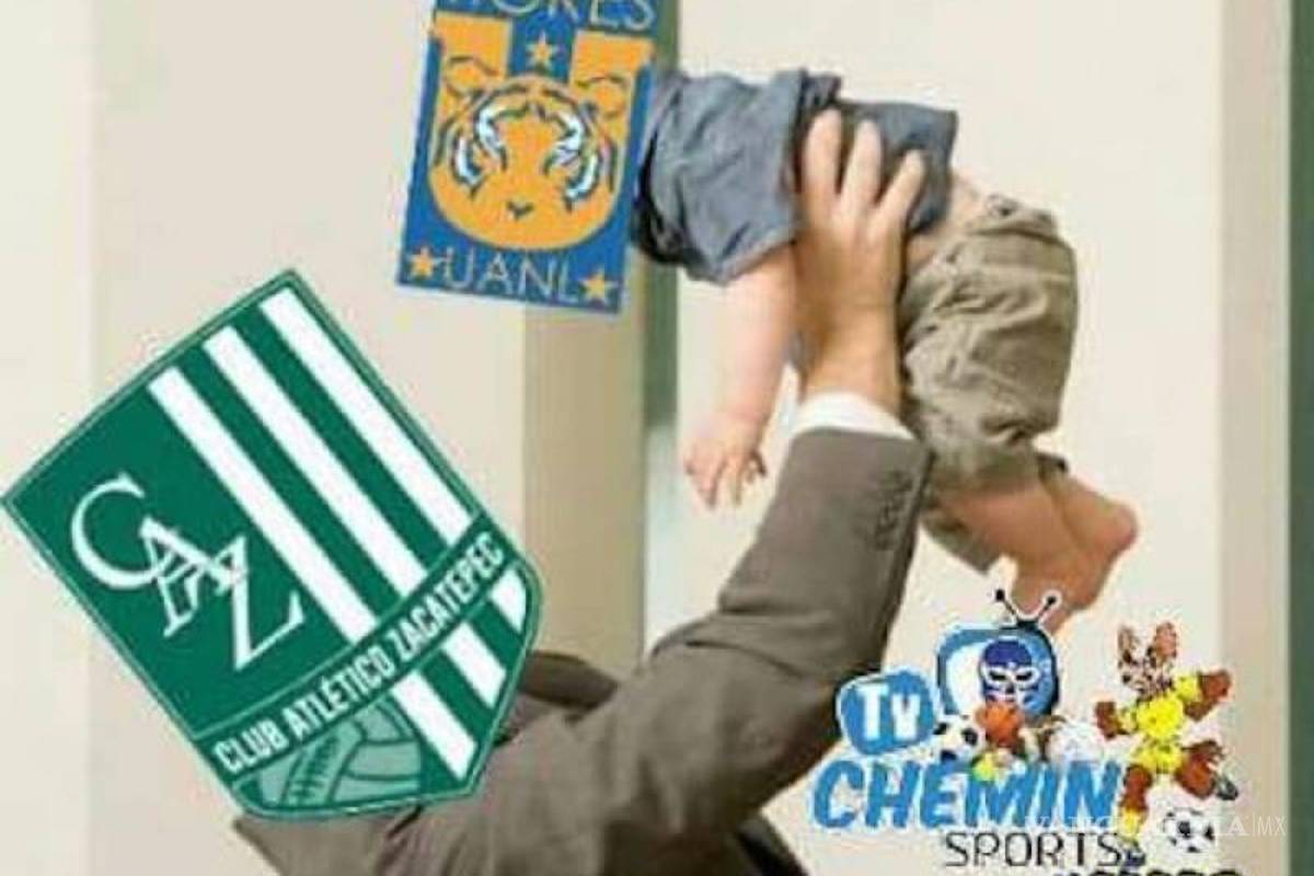 Los memes de la eliminación de Tigres por el Zacatepec