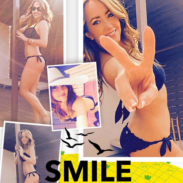 Andrea Legarreta se luce en bikini