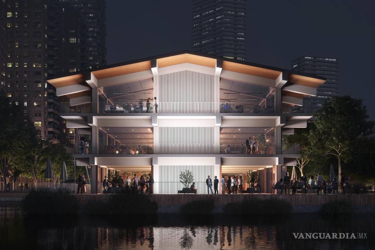 $!Sede de GCA, en FOR, vista nocturna.