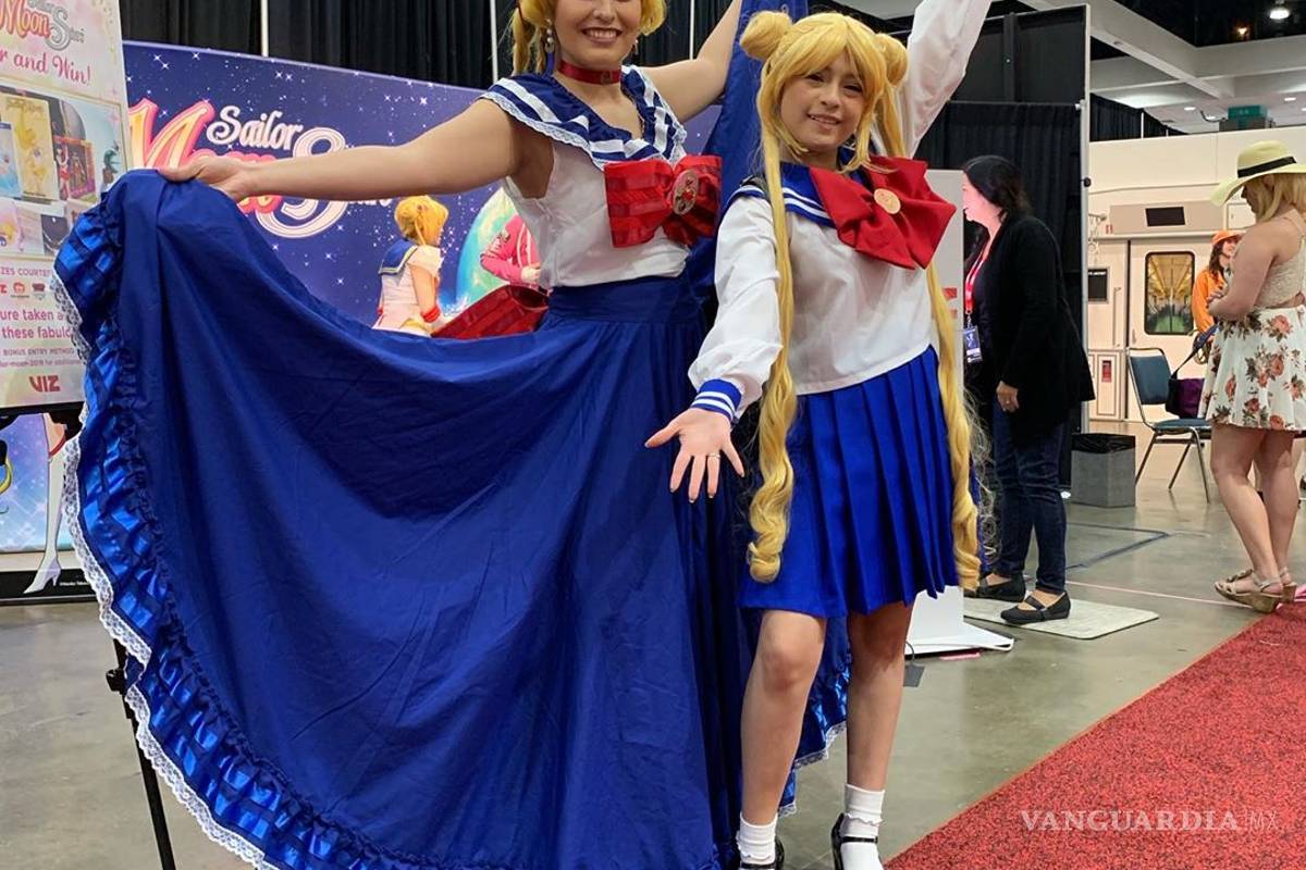 Sailor Moon folclórica; mira el cosplay que une al anime y a México