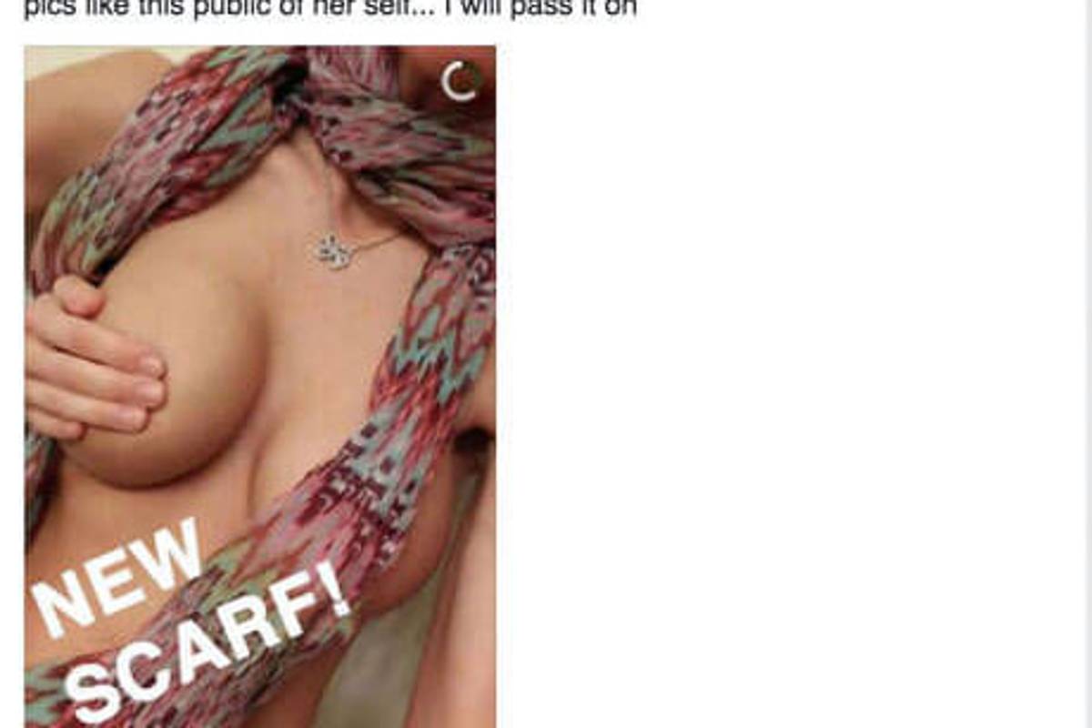 Comparte en Facebook el topless de su hija, para castigarla