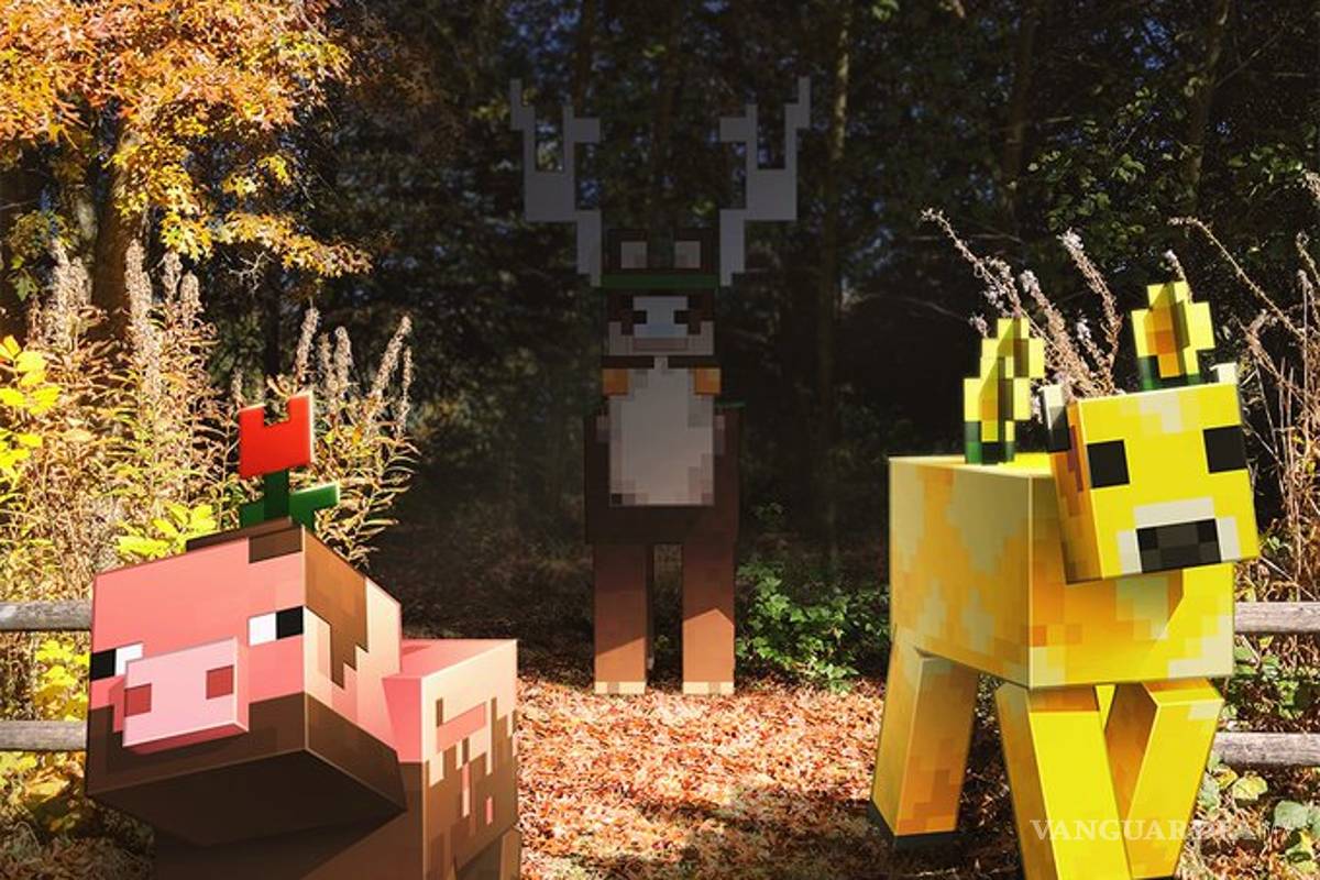 $!Minecraft, como Pokemon Go, ¡usa la realidad aumentada!