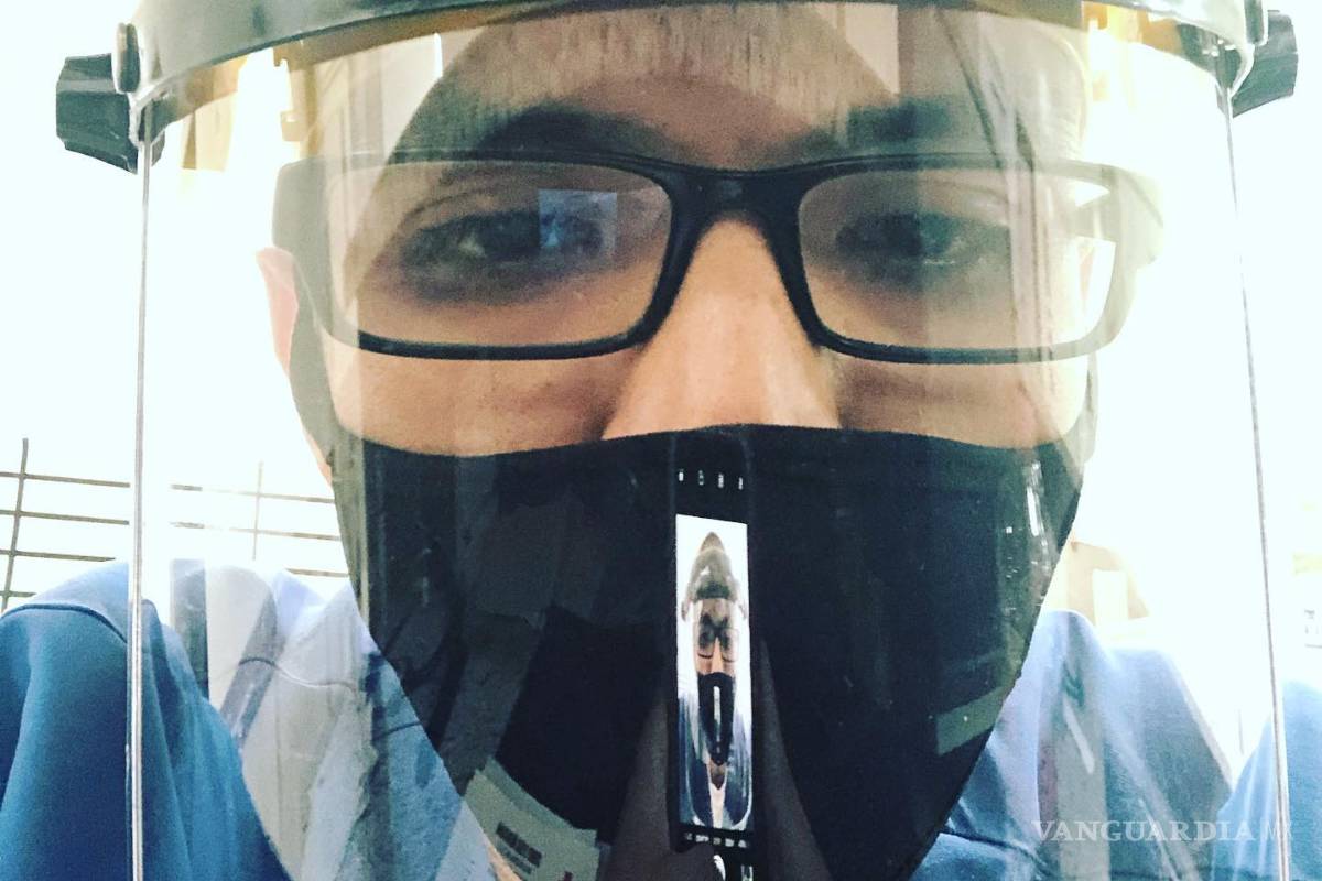 Ve médico de Saltillo inminente separarse de su familia a causa del coronavirus