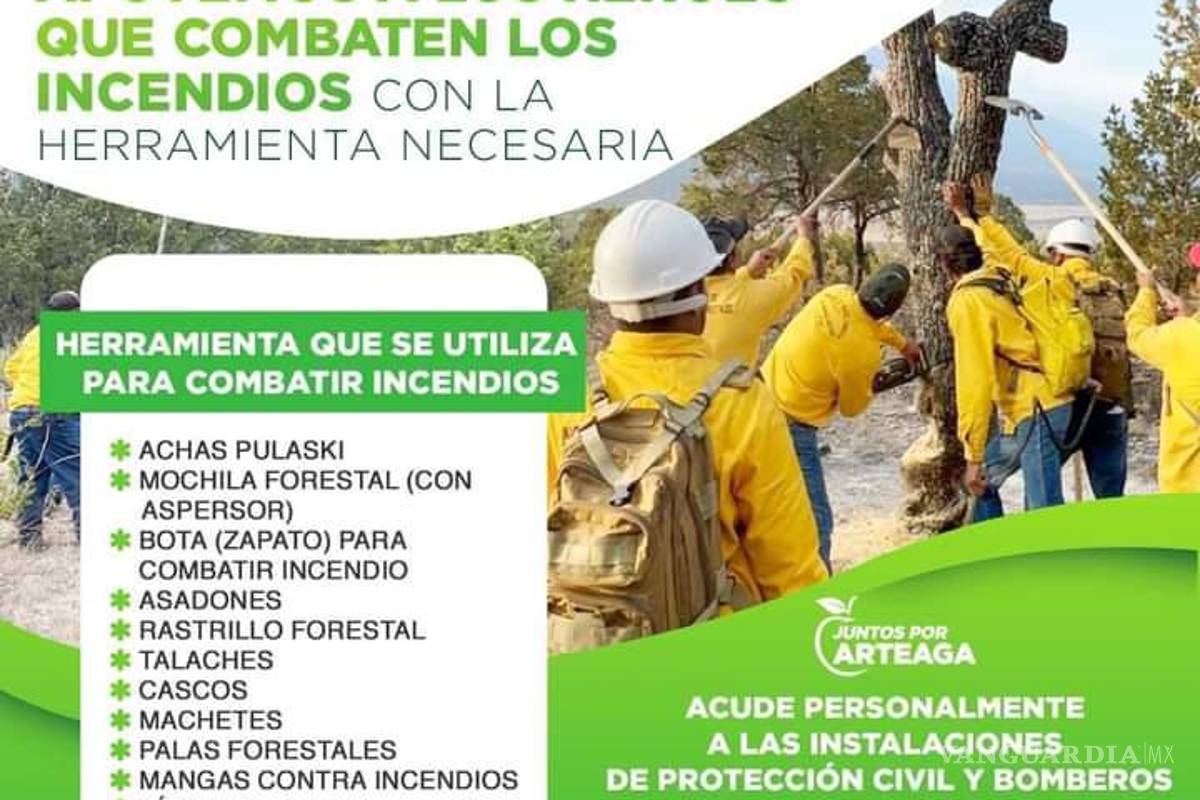 Por incendio, niña de Saltillo dona dinero que le dio el “Ratón Pérez” al Cañón de San Lorenzo