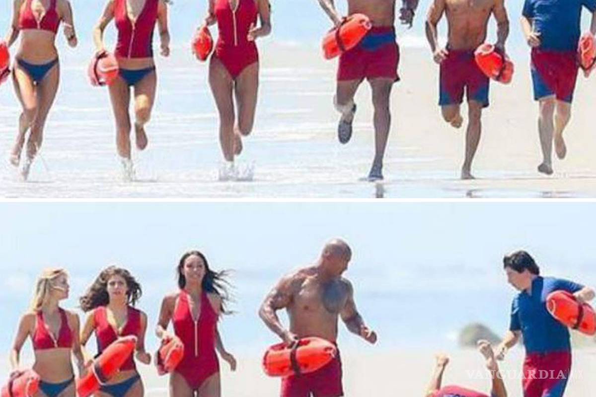 La hilarante caída de Zac Efron al hacer la 'caminata Baywatch'