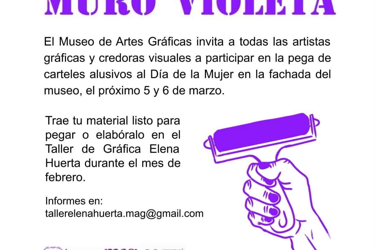 Convocan a mujeres creadoras en Saltillo a realizar carteles con Motivo del 8M