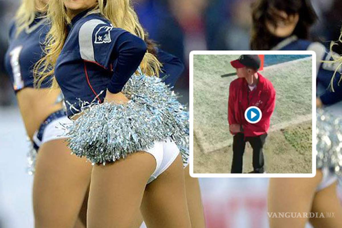 NFL: Captan en video a guardia masturbándose en pleno campo frente a porristas