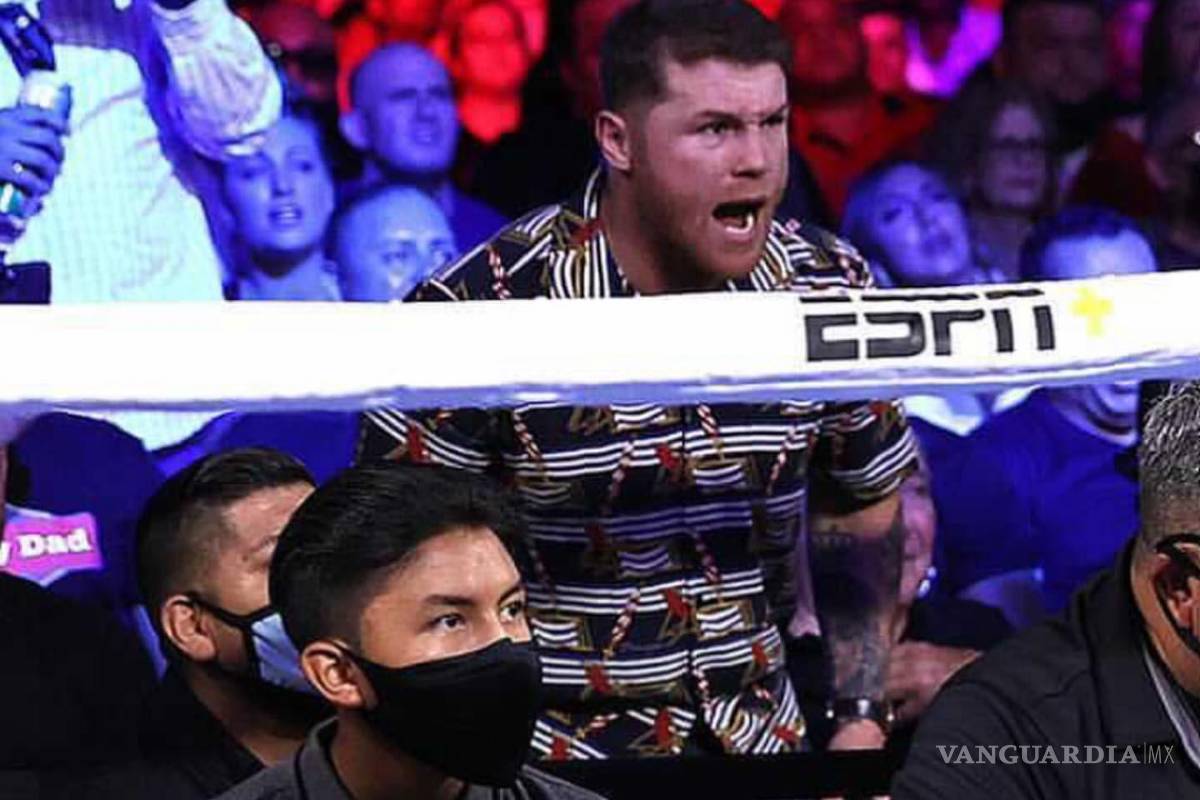 Regaña Canelo a Óscar Valdez, pese a victoria tras la pelea
