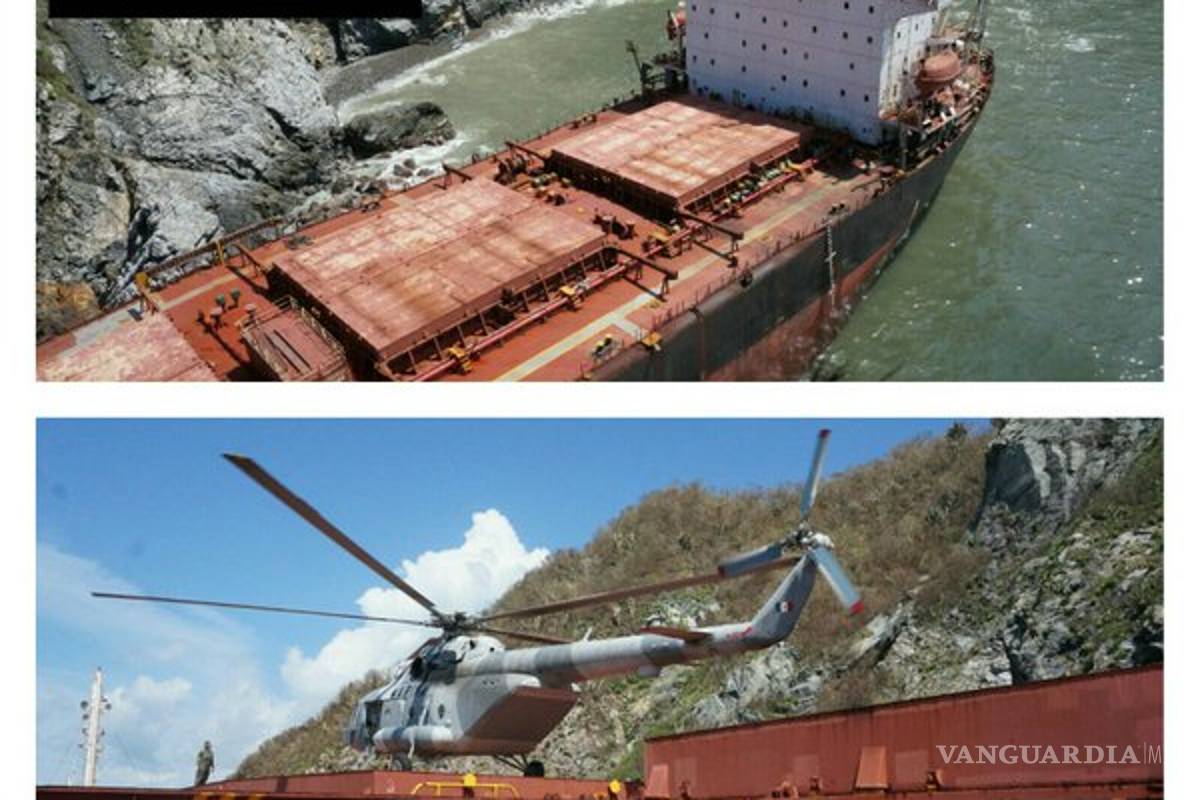 Marina y Profepa vigilan posible derrame de hidrocarburo por 'Patricia'