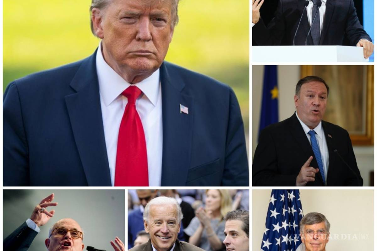 Ellos son los hombres de la crisis política en EU por la polémica llamada de Trump a Zelenski