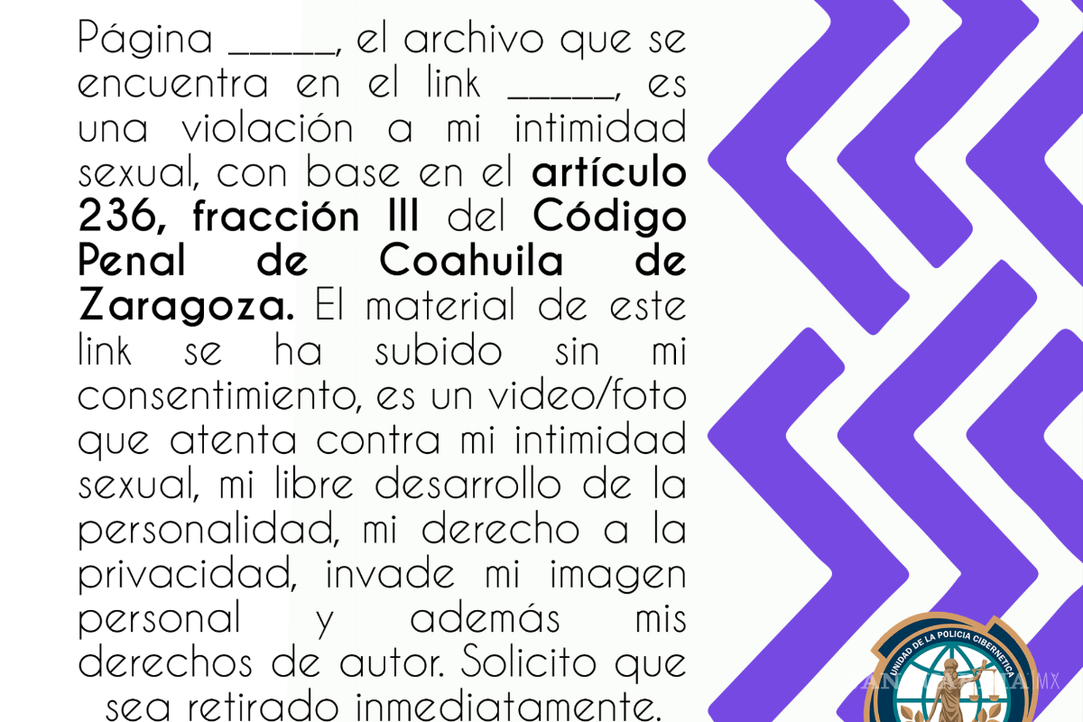 Así puedes denunciar un delito cibernético por difusión de contenido íntimo en Coahuila