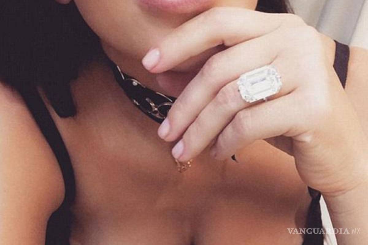 $!Anillo valuado en casi 5 millones de dólares, entre joyas que le robaron a Kim Kardashian