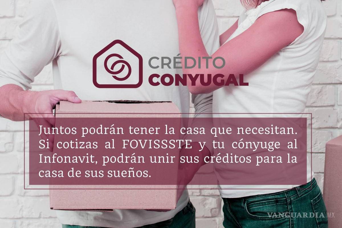 Crédito conyugal del Fovissste y el Infonavit en 2022, ¿cuáles son los requisitos?