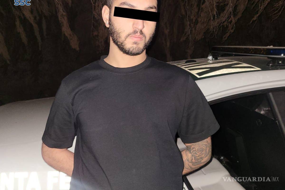 Capturan en calles de la CDMX a canadiense con 69 kilos de cocaína