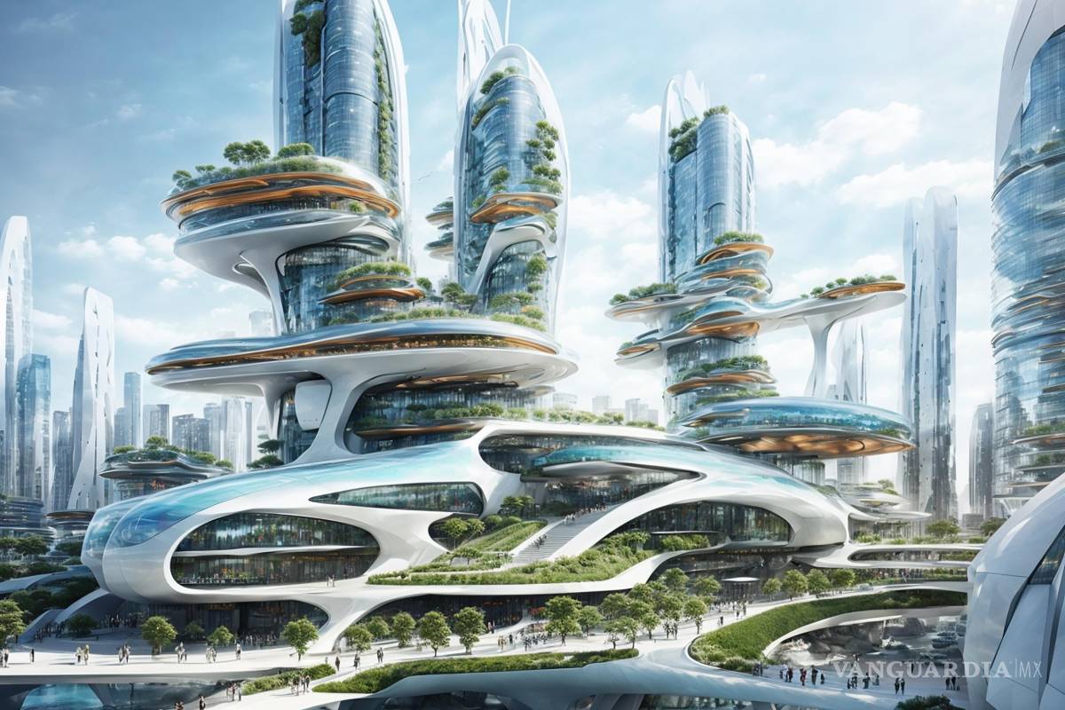 $!Las ciudades del futuro contarán con amplias áreas verdes, fachadas vegetales y techos vivos que filtren el aire y reduzcan la contaminación.