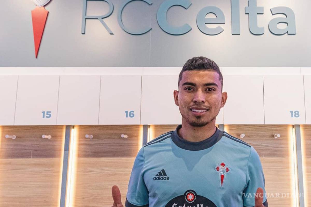 Recibe Orbelín Pineda primera convocatoria con el Celta para juego contra Osasuna