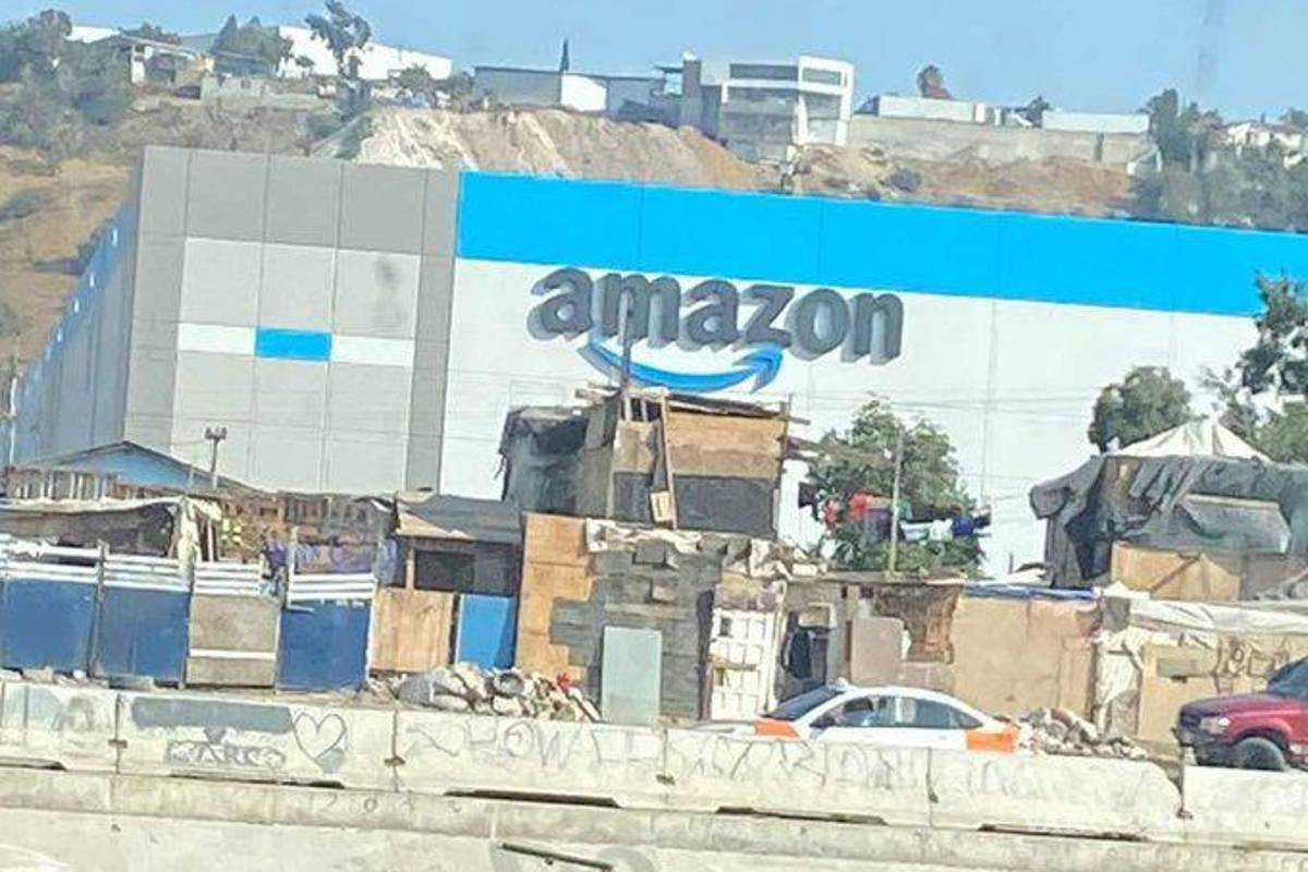 $!Amazon tendrá centro de distribución en Tijuana... junto a casas de cartón