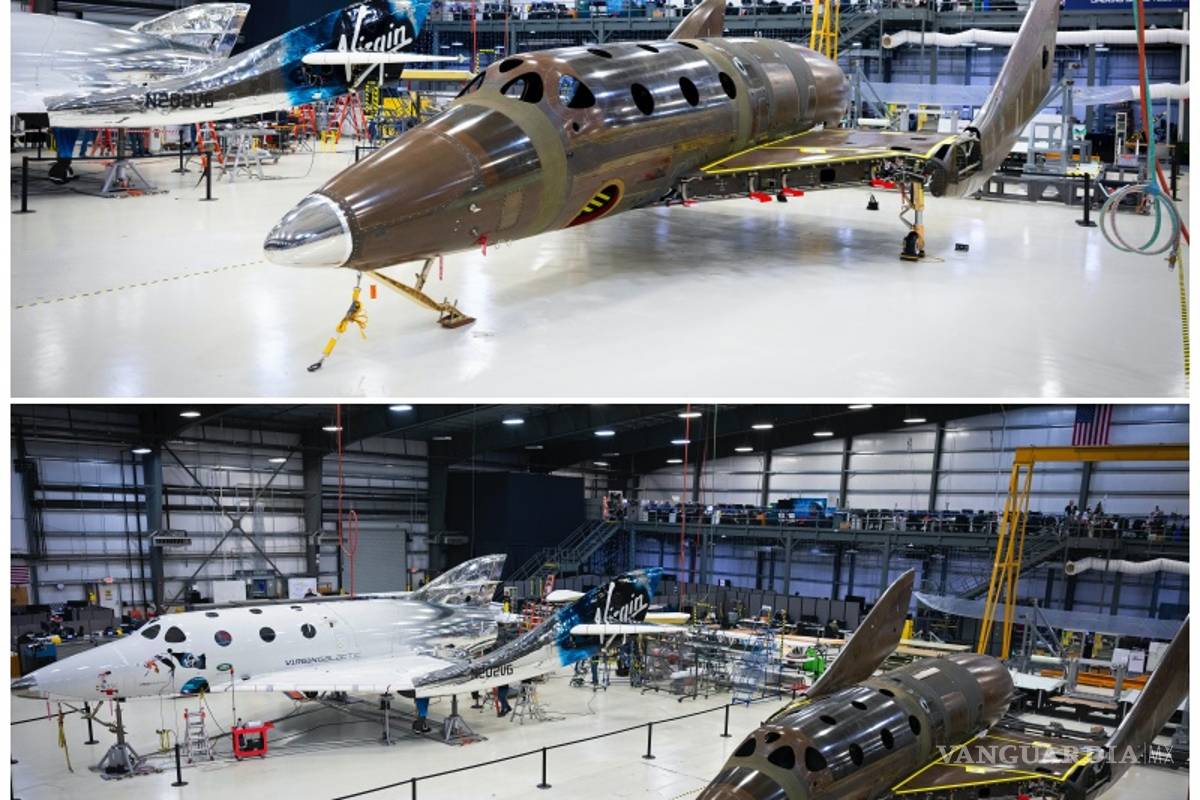 Así es la nueva nave espacial de pasajeros de Virgin Galactic