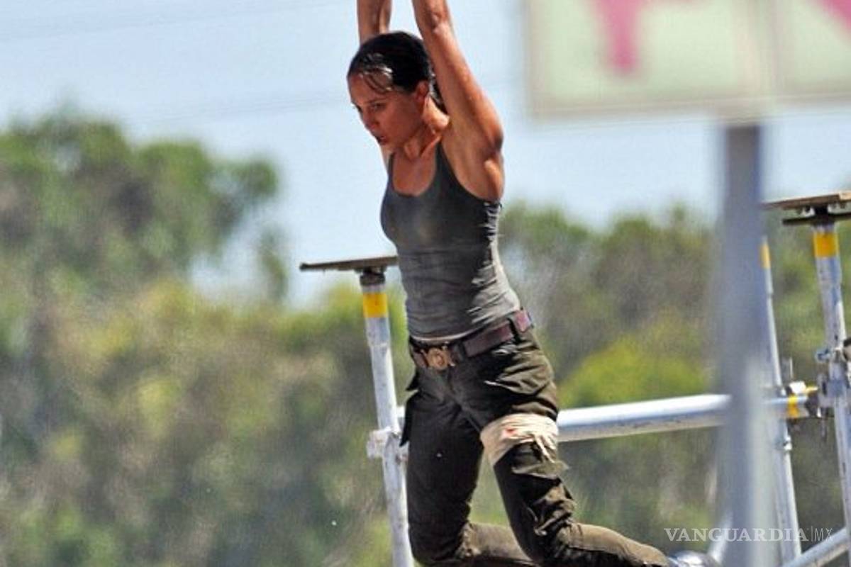 $!Así luce Alicia Vikander como la nueva Lara Croft