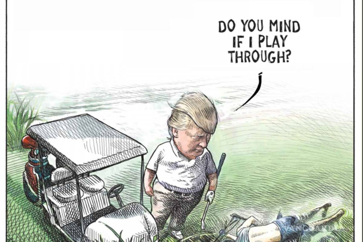 Despiden a caricaturista de diario canadiense por burlarse de Trump