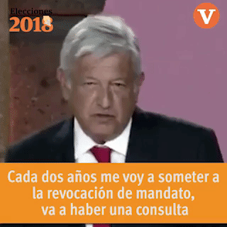 $!Es incierta la afirmación de AMLO de que cada dos años se va a someter a la revocación de mandato