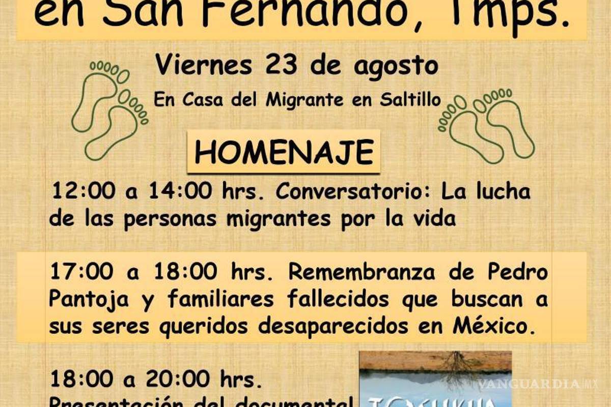$!El evento incluirá un conversatorio, una remembranza en honor a Pedro Pantoja y la proyección del documental TOSHKUA.