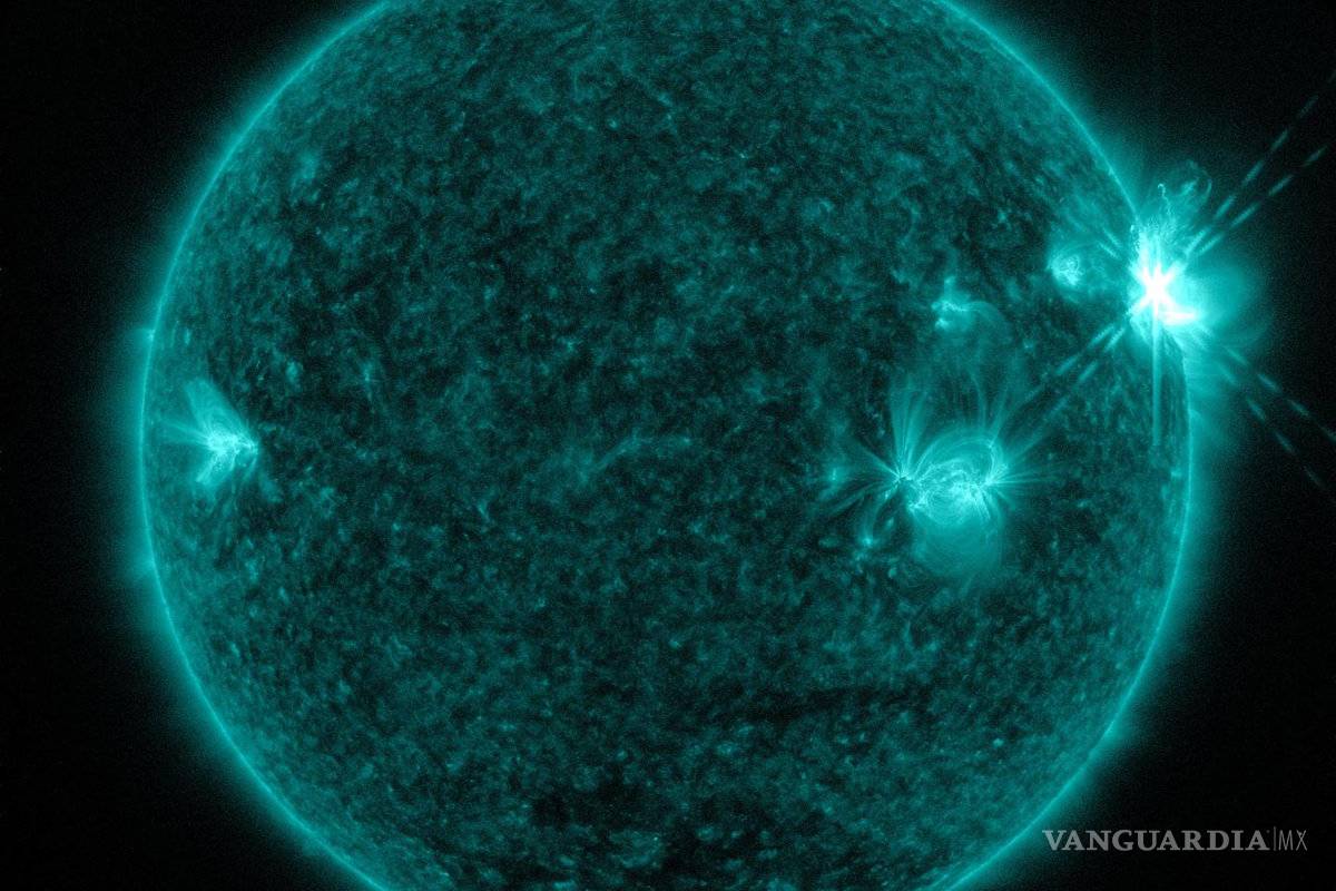 NASA captura imágenes de erupciones solares