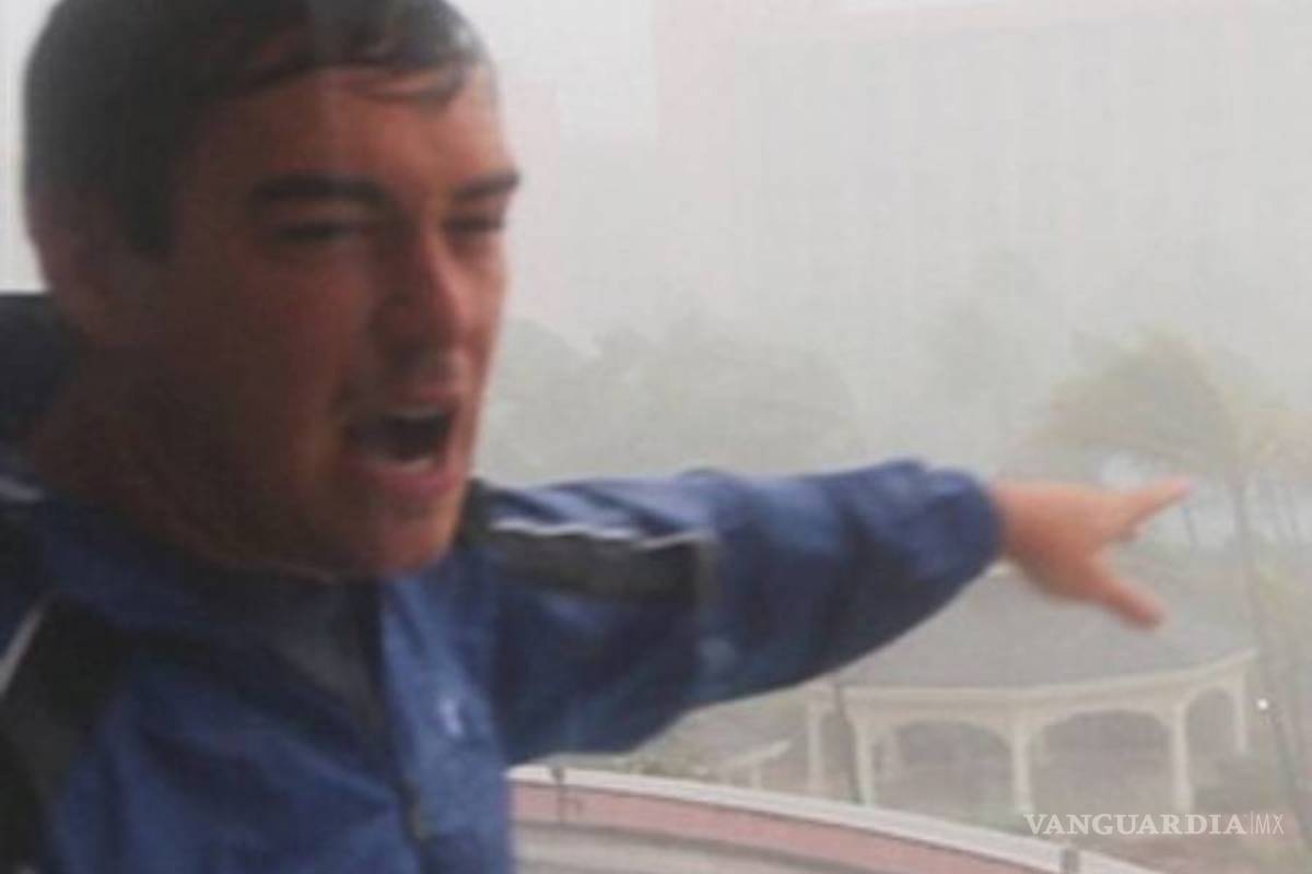 Mike Theiss, un cazatormentas en el centro del huracán “Matthew”