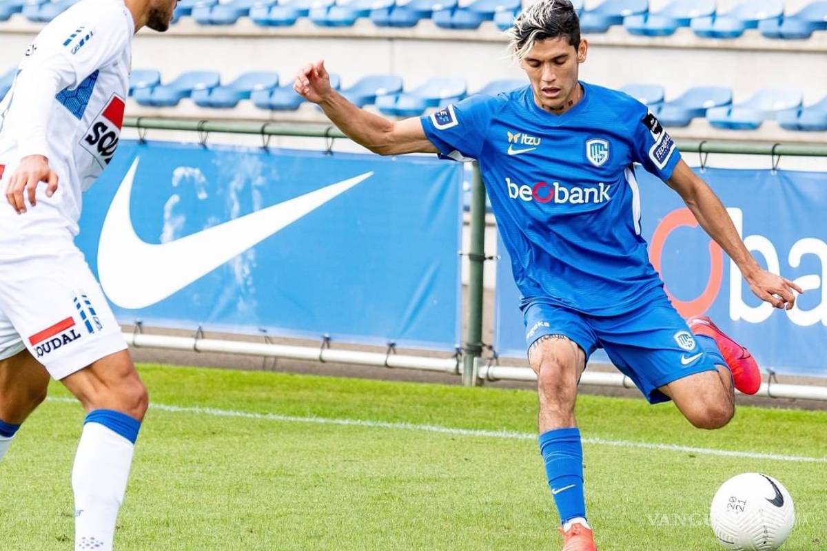 Gerardo Arteaga debutó como titular con el Genk de Bélgica