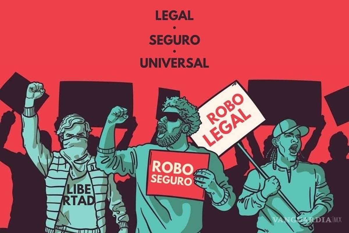 ‘Ya que estamos legalizando delitos’; página de Facebook difunde ilustración ‘a favor del robo’
