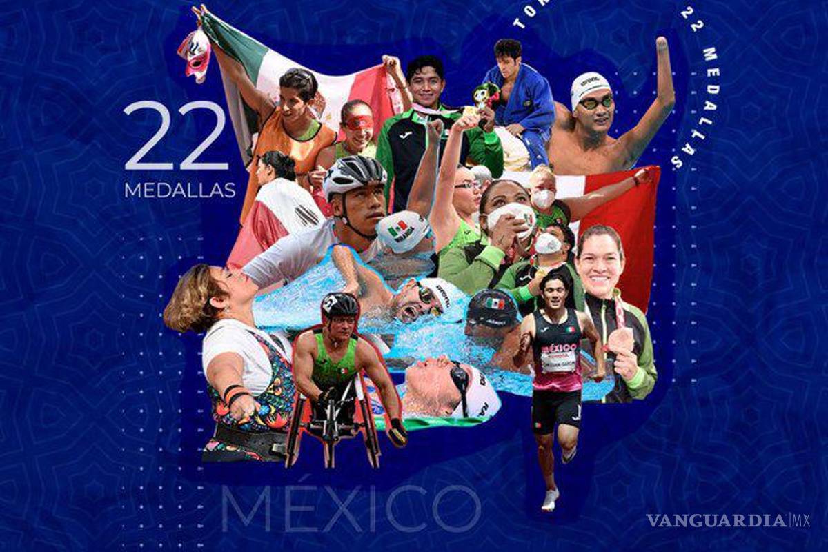 México se despide de los Juegos Paralímpicos de Tokyo 2020 con 22 medallas