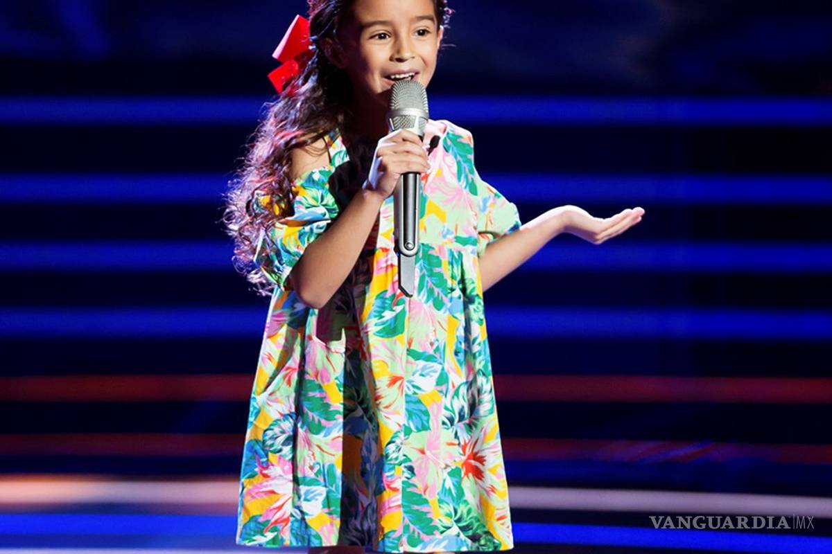 Conoce a Marian Lorette, la niña saltilense en La Voz Kids