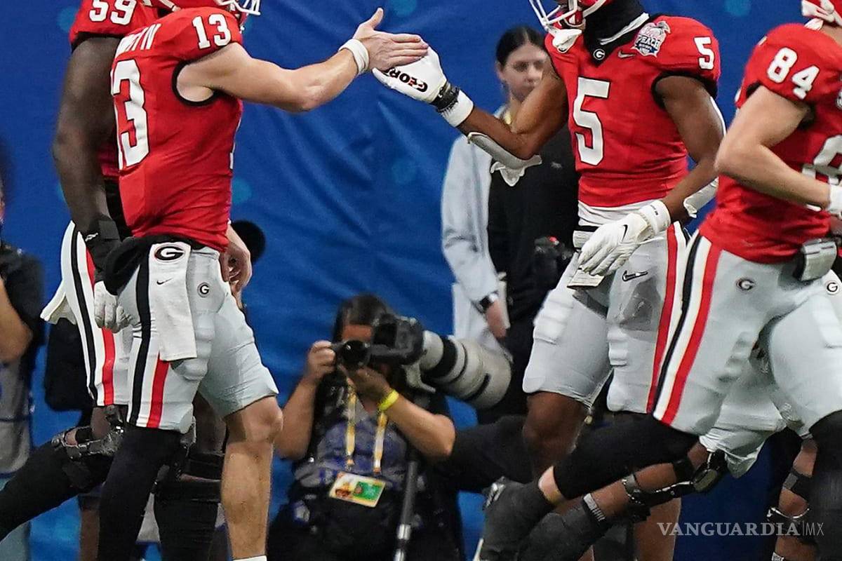 Georgia y TCU en busca de ser el mejor del futbol americano colegial