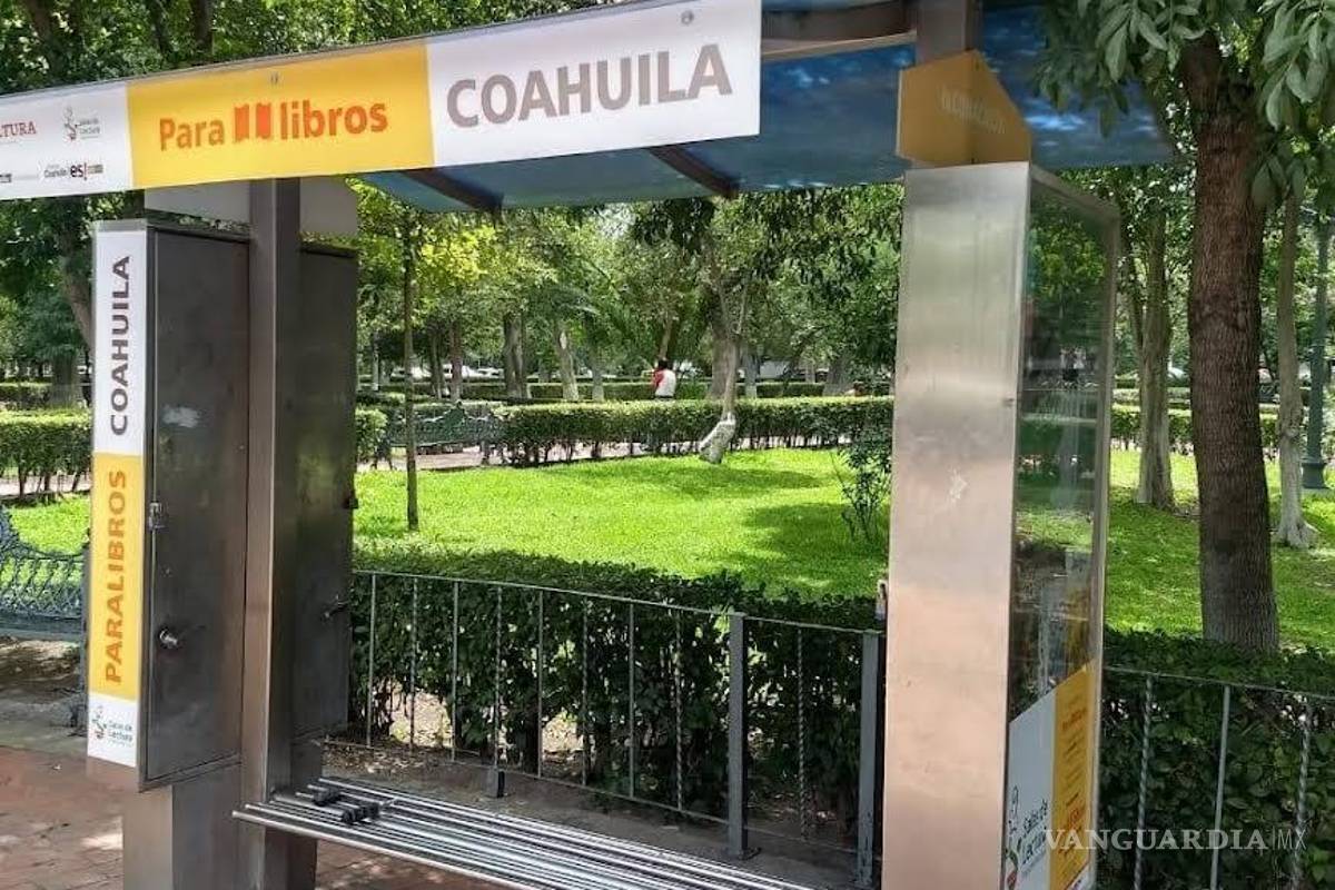 Anuncian reapertura de ‘Paralibros’ de la Alameda de Saltillo