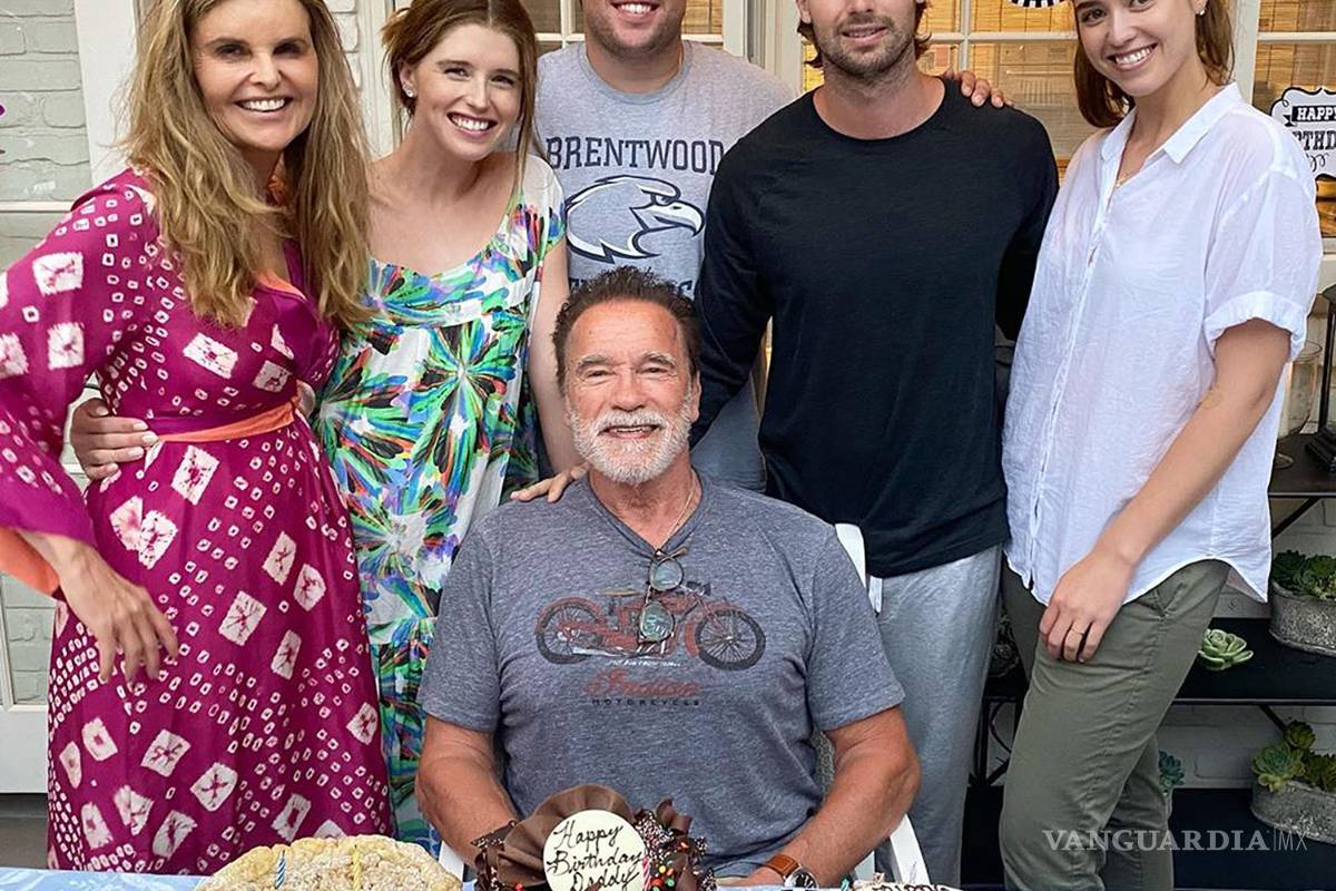 El ‘Terminator’ cumple 73 años rodeado de su familia