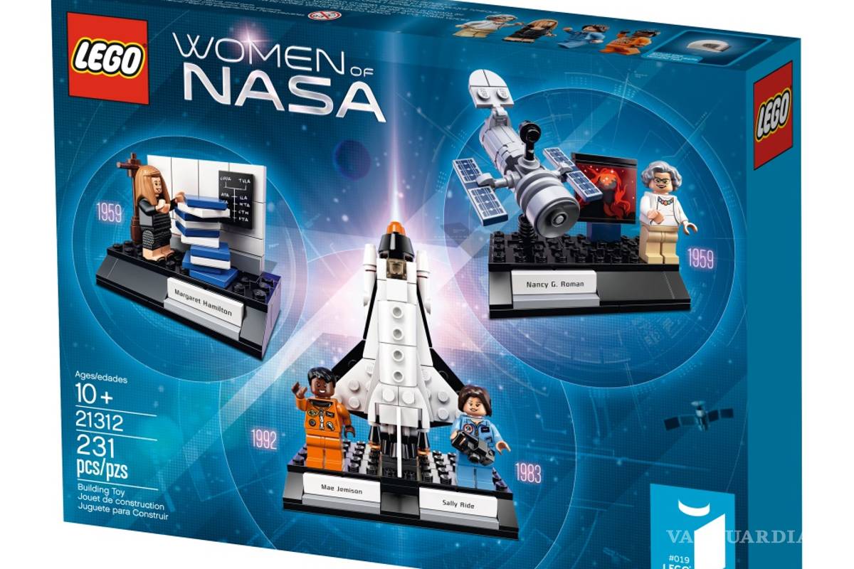 Homenajea Lego a astronautas y científicas de la NASA