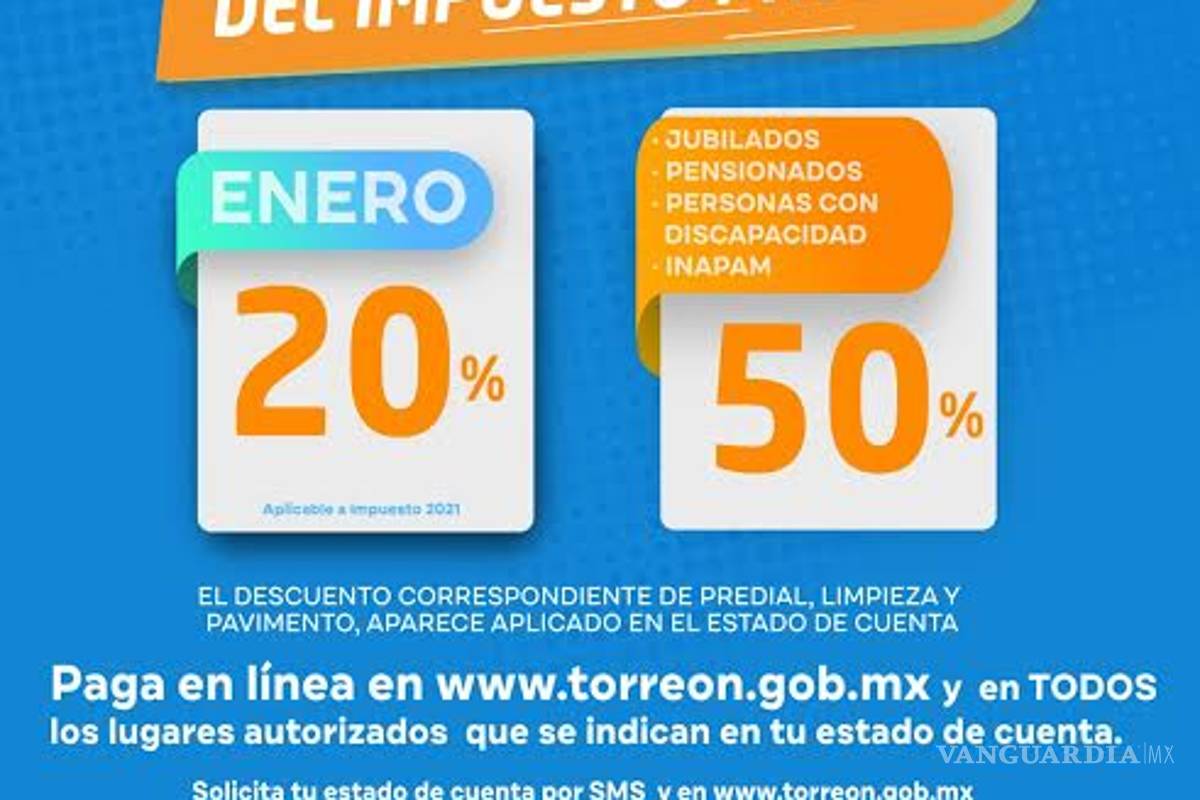 Ayuntamiento de Torreón hace más eficiente el pago de predial