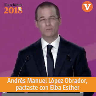 $!Es incierta la afirmación de Anaya de que AMLO pactó con Elba Esther