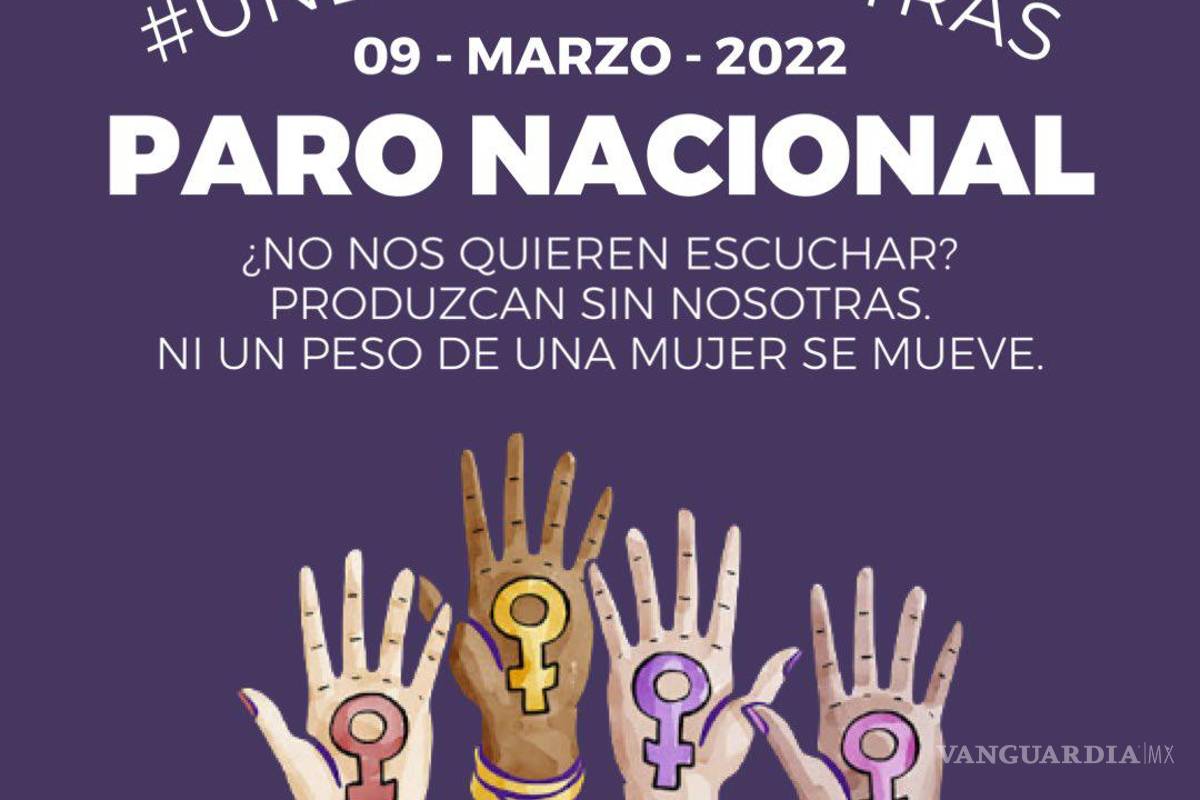 8M 2022: colectivo feminista convoca a paro nacional de mujeres este 9 de marzo