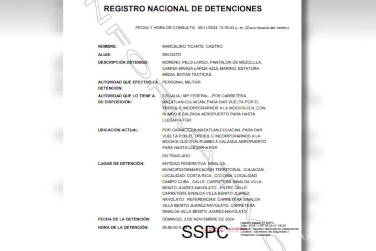 $!Cae en Culiacán ‘El Fantasma’, exjefe de seguridad de ‘El Chapo’ Guzmán en el Cártel de Sinaloa