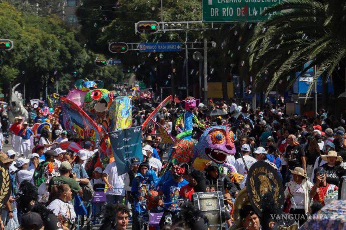 Conquista el desfile de alebrijes a la Ciudad de México: registran más de 630 mil asistentes