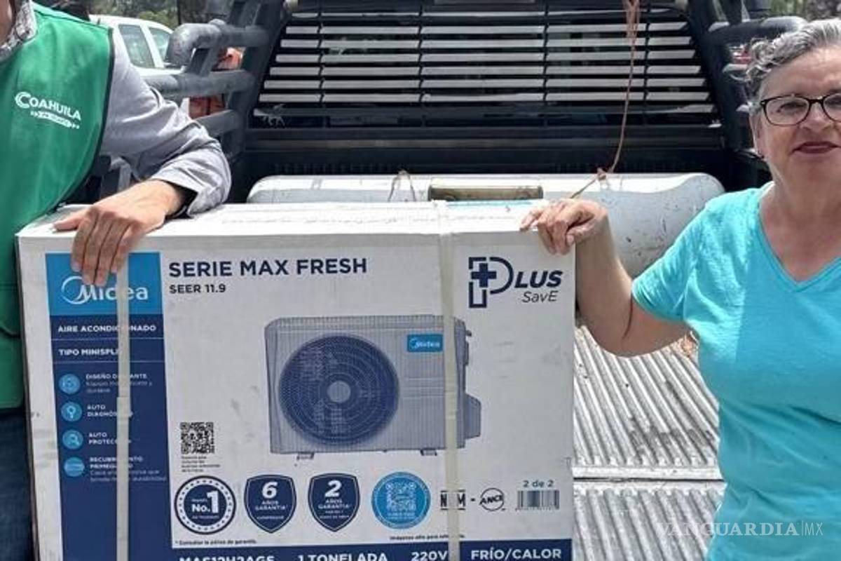 Región Sureste superará 2 mil entregas de minisplits por medio de Mejora Coahuila