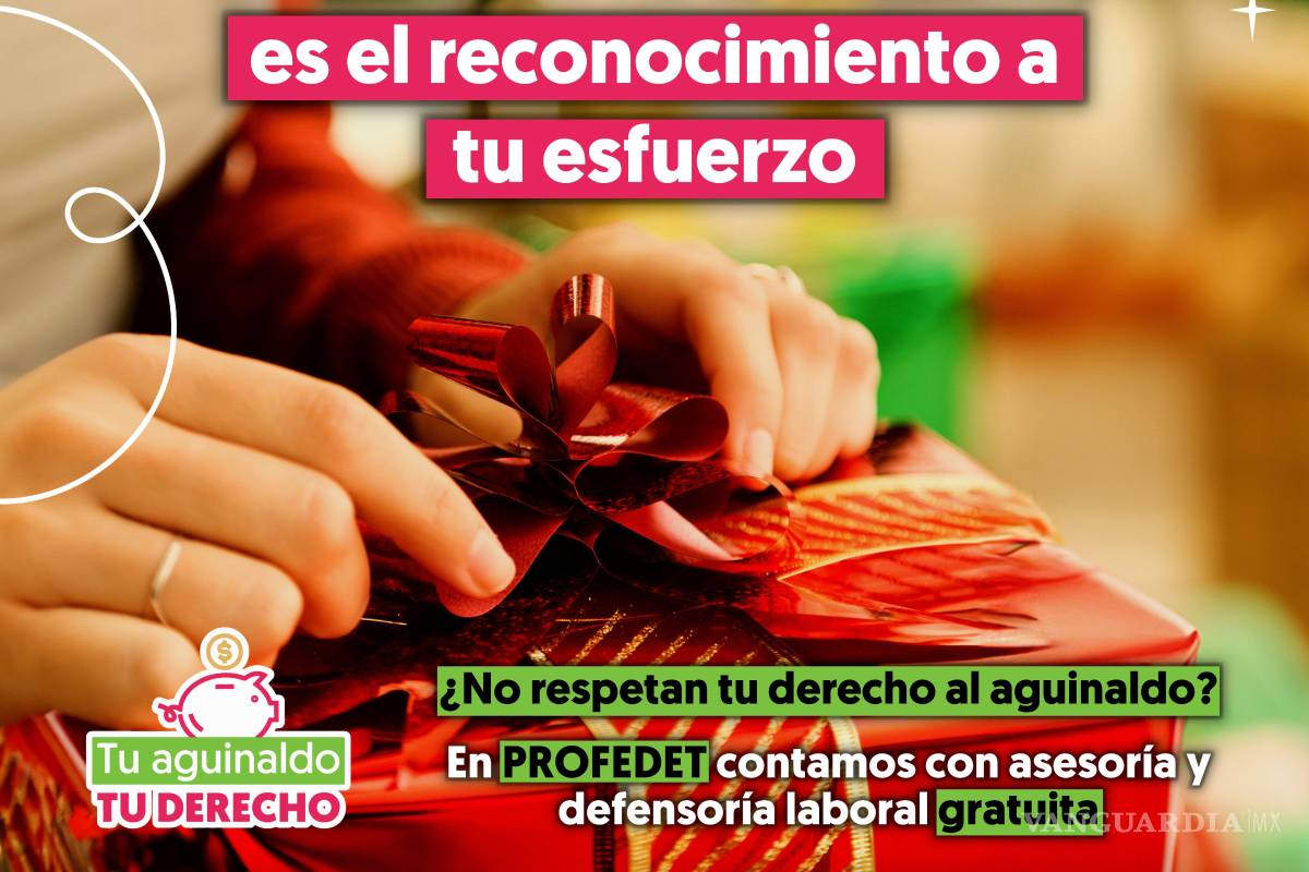 $!Aguinaldo 2025: cuánto te toca y cómo calcularlo según la Ley Federal del Trabajo