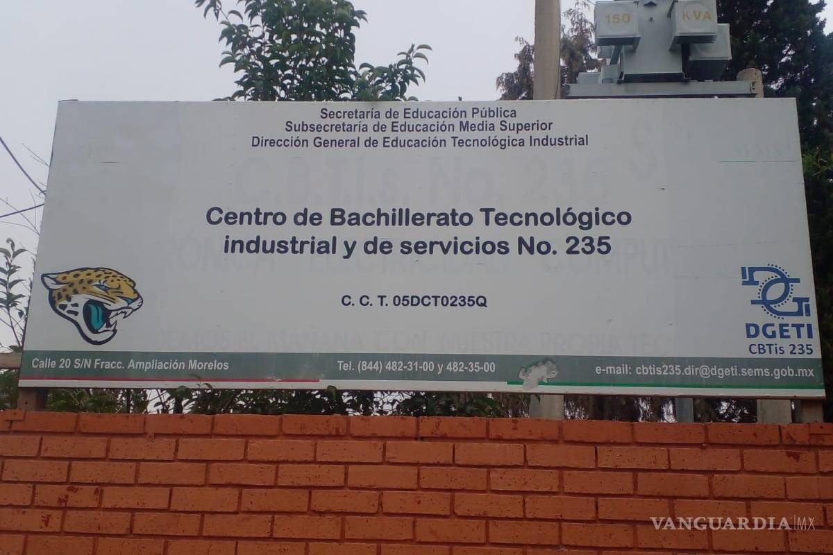 Trabaja bajo protesta personal del CBtis 235 de Saltillo; les renuevan contrato laboral cada semestre