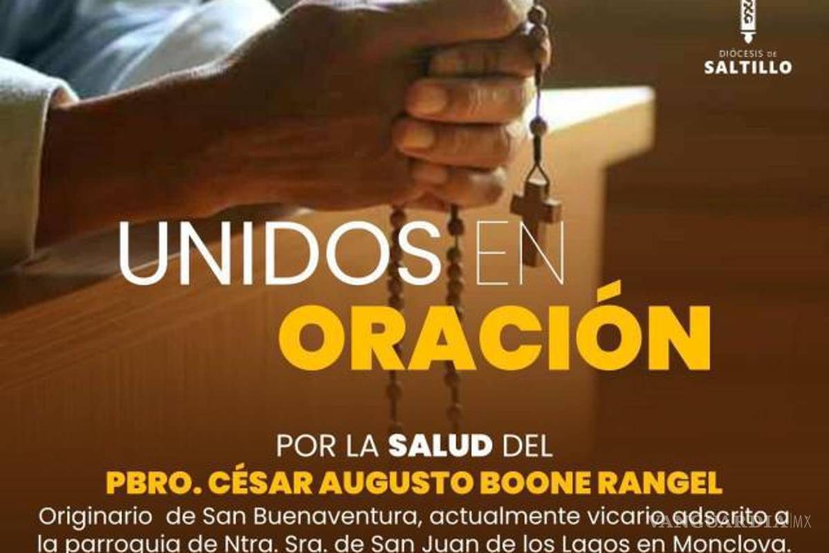 Padre Bonne, grave pero estable: piden por su salud