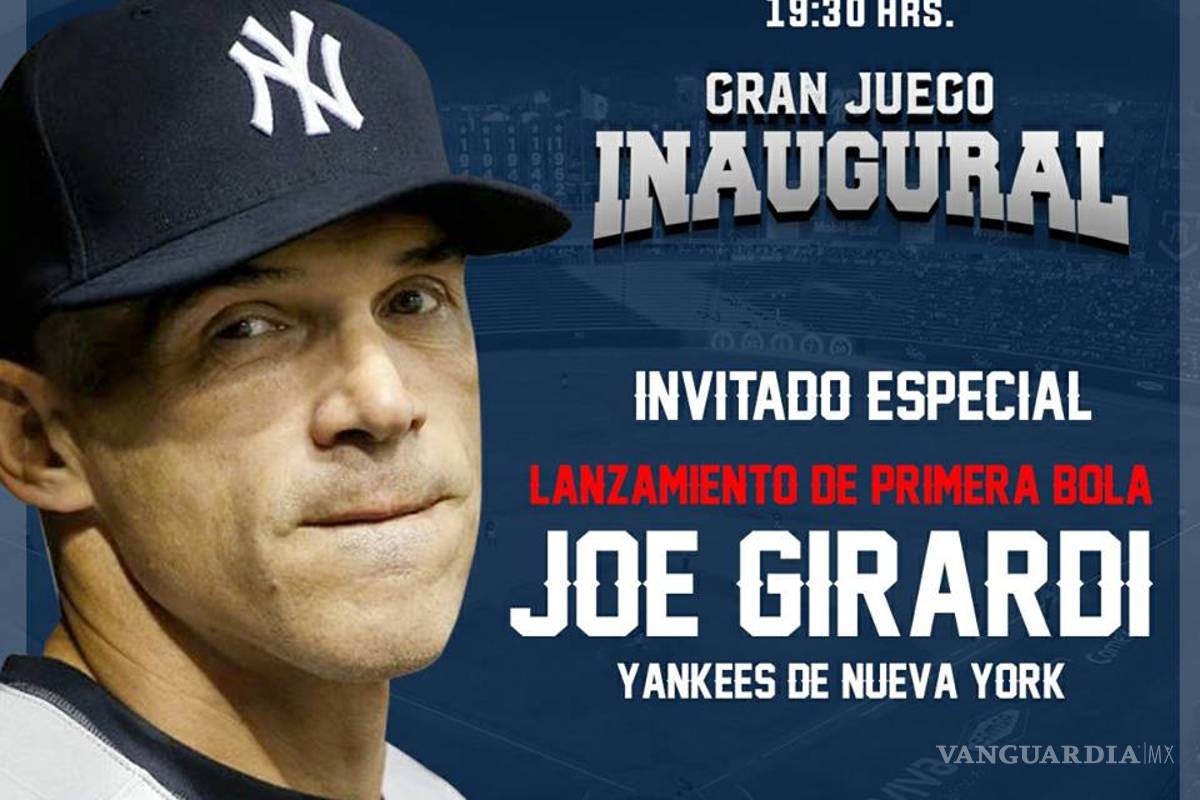 Sultanes echará la casa por la ventana en juego inaugural de Liga Mexicana; Joe Girardi hará el primer lanzamiento